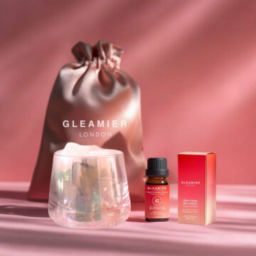Luxury crystal diffuser kit Mountain Glass Jar