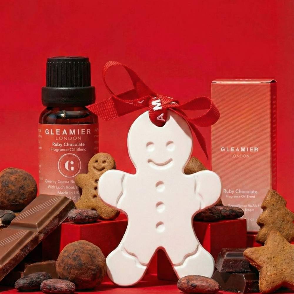 Gleamier Cosy Gingerbread – Christmas Fragrance Oval & Oil Set