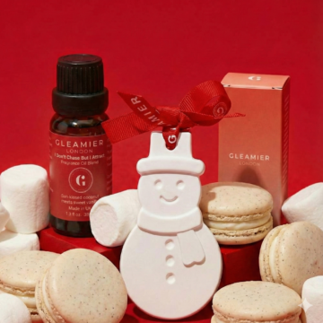 Gleamier Frosty Snowman – Christmas Fragrance Oval & Oil Set